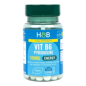 Holland & BarrettHigh Strength Vitamin B6 + Pyridoxine 100mg 120 Tablets(95)Everyday HealthEnergy