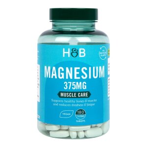 Holland & BarrettMagnesium 375mg 180 Tablets(1038)Everyday HealthEnergyJoints