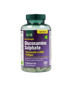 Holland & BarrettMax Strength Glucosamine & Chondroitin 180 Tablets(477)Joints