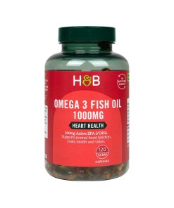 Holland & BarrettOmega 3 Fish Oil 1000mg 120 Capsules(1379)Heart HealthEveryday HealthEye Health+1