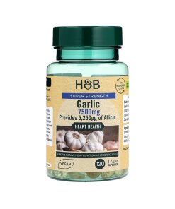 Holland & BarrettSuper Strength Garlic 7500mg 120 Capsules(41)Everyday HealthHeart Health