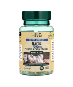 Holland & BarrettSuper Strength Garlic 7500mg 120 Capsules(41)Everyday HealthHeart Health