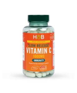 Holland & BarrettTimed Release Vitamin C with Rose Hips 120 Caplets 1000mg(449)Everyday HealthEnergyImmunity+1