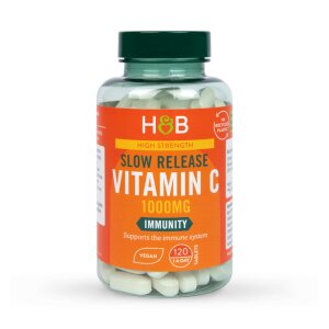 Holland & BarrettTimed Release Vitamin C with Rose Hips 120 Caplets 1000mg(449)Everyday HealthEnergyImmunity+1