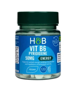 Holland & BarrettVitamin B6 + Pyridoxine 50mg 120 Tablets(79)Everyday HealthEnergy