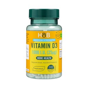 Holland & BarrettVitamin D3 1000 I.U 25ug 240 Tablets(2140)Joints
