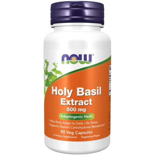 Holy Basil Extract 500 mg Veg Capsules