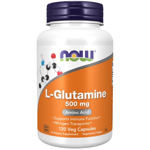 L-Glutamine 500 mg Veg Capsules