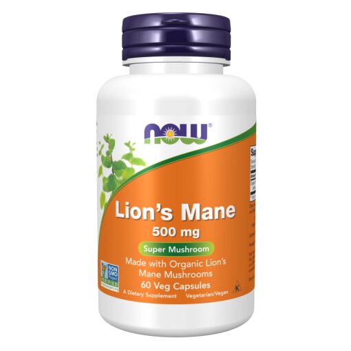 Lion's Mane 500 mg Veg Capsules