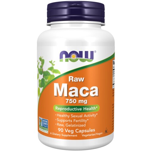 Maca 750 mg Raw Veg Capsules