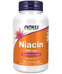 Niacin 500 mg Veg Capsules