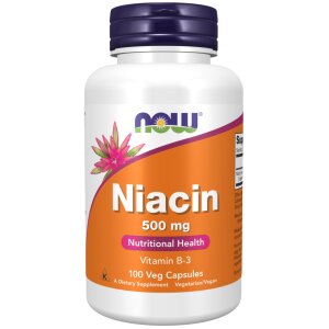 Niacin 500 mg Veg Capsules
