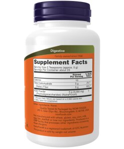 NOW Foods - NutraFlora FOS, Rent Pulver - 113g