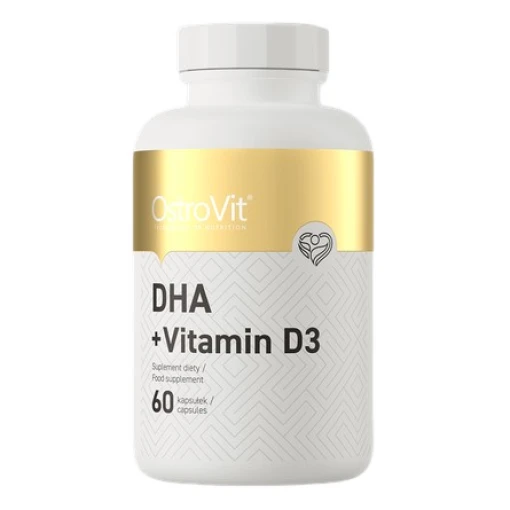 OstroVit - DHA + Vitamin D3 - 60 caps