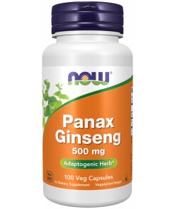 Panax Ginseng 500 mg Veg Capsules