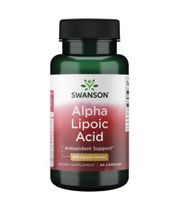 SWANSON ALA 600mg 60 kaps
