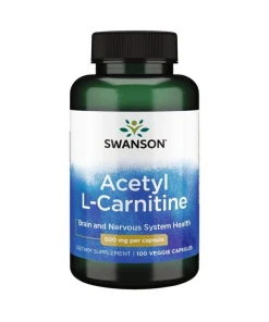 SWANSON ALC (Acetyl l-karnityna) 500mg 100vcaps