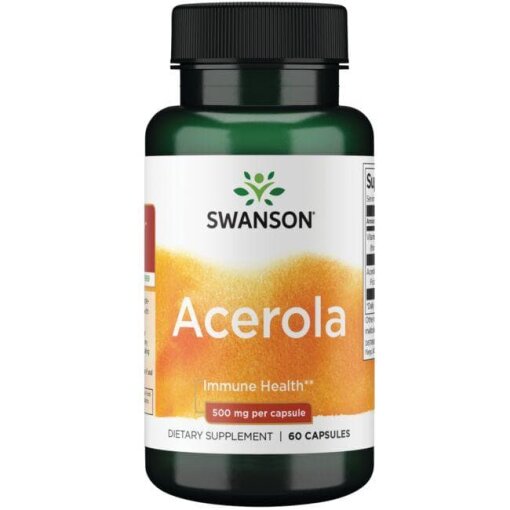 SWANSON Acerola 500mg 60caps