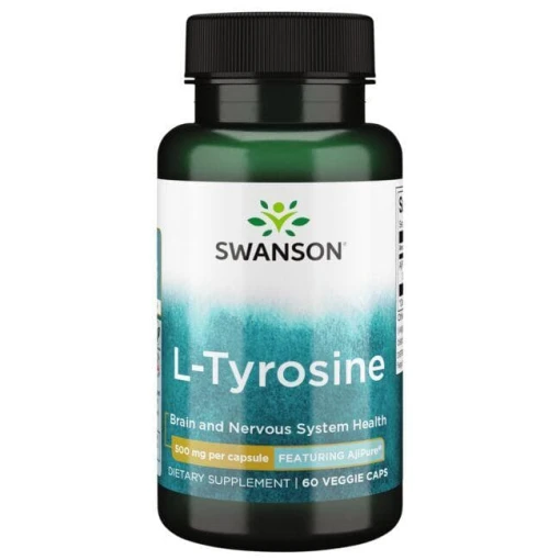 SWANSON AjiPure L-Tyrozyna 500mg 60kaps