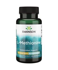 SWANSON AjiPure L-metionina 500mg 60kaps