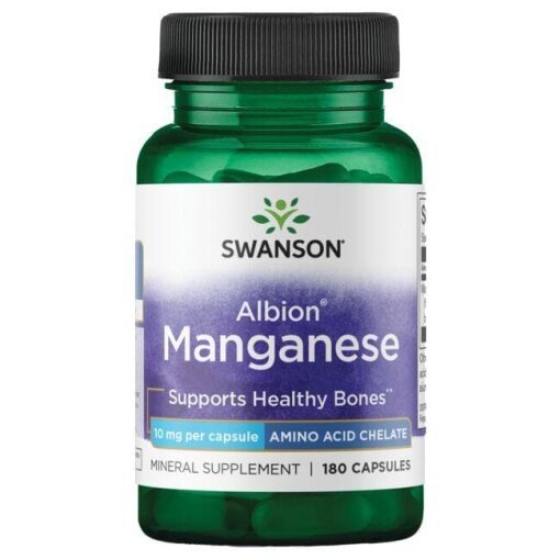 SWANSON Albion Chelat Manganu 10mg 180kaps