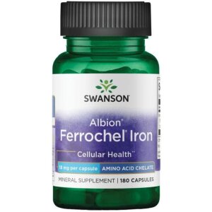 SWANSON Albion Chelat ¯elaza Ferrochel 18mg 180kap