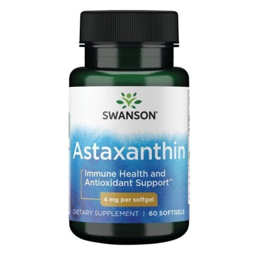 SWANSON Astaksantyna 4mg 60kaps