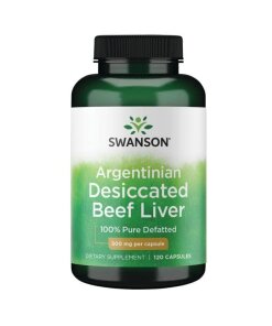 SWANSON Beef liver 120 kaps