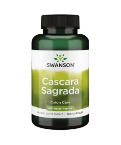 SWANSON Cascara Sagrada 450mg 100kaps