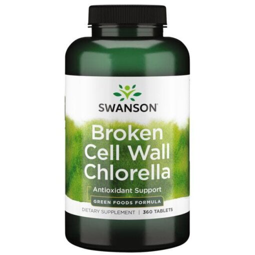 SWANSON Chlorella (broken cell wall) 360 tab.