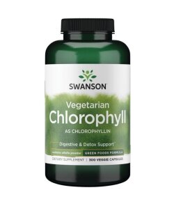 SWANSON Chlorofil 60mg 300 kaps