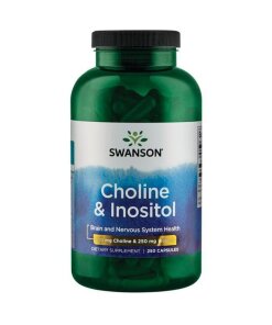 SWANSON Cholina + Inozytol 250kaps