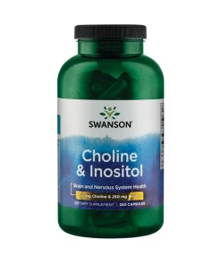 SWANSON Cholina + Inozytol 250kaps