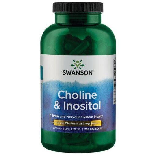 SWANSON Cholina + Inozytol 250kaps