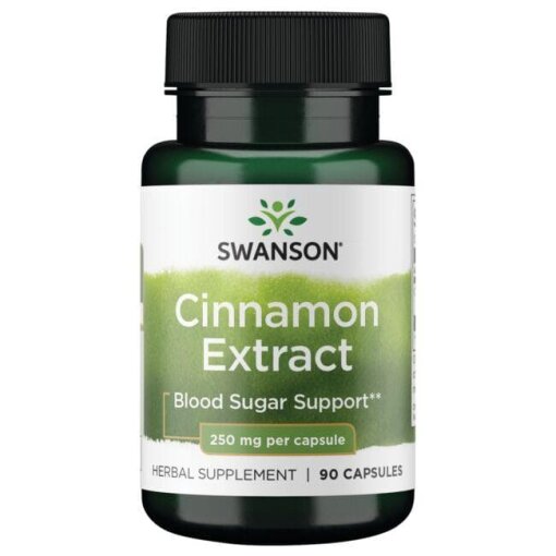 SWANSON Cynamon extrakt 90kaps