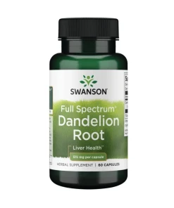 SWANSON Dandelion 515mg 60 kaps