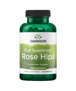 SWANSON Dzika Ró¿a 500mg 120 kaps