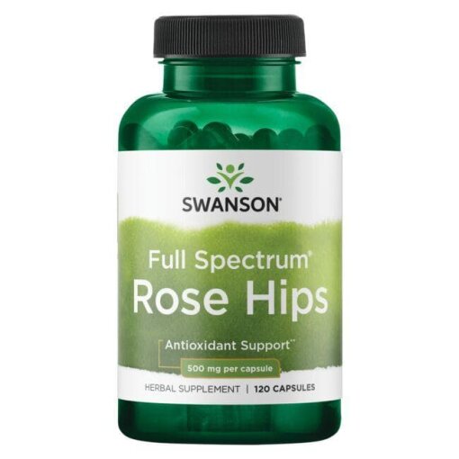 SWANSON Dzika Ró¿a 500mg 120 kaps