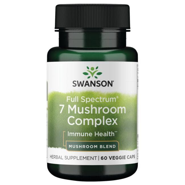 SWANSON FS 7 Mushroom complex 60 kaps