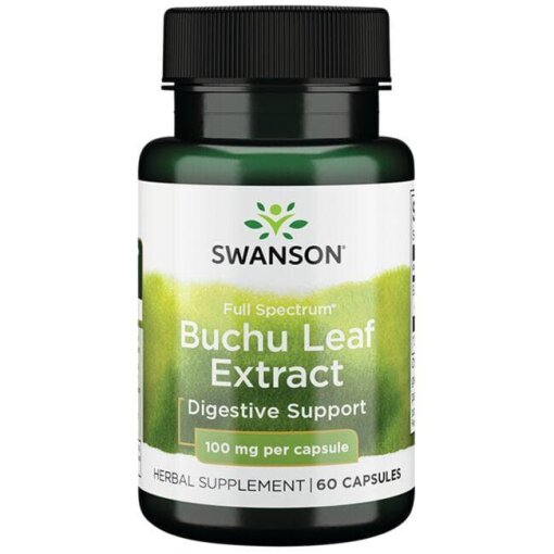 SWANSON FS Buchu leaf (bukko brzozowe) 60 kaps