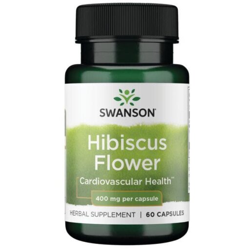 SWANSON FS Hibiscus Flower 400mg 60caps