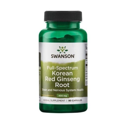 SWANSON FS Korean Red Ginseng Root 400mg 90caps