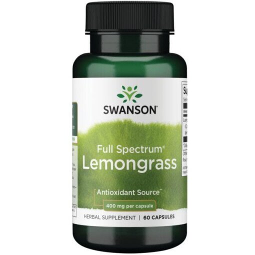 SWANSON FS Lemongrass 400mg 60caps