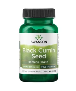 SWANSON FS Nasiona czarnego kminu 400mg 60 kaps