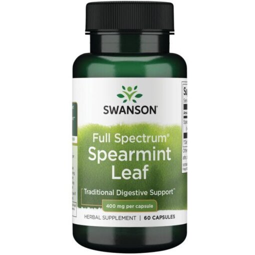 SWANSON FS Spearmint leaf 400mg 60caps