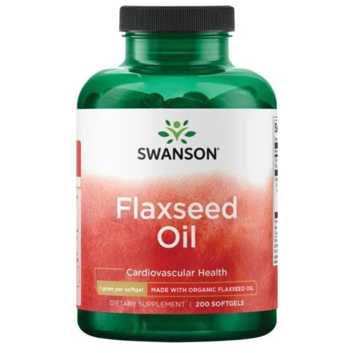 SWANSON Flaxseed Oil 1000mg 200 ¿elków