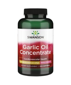 SWANSON Garlic Oil 500 kaps