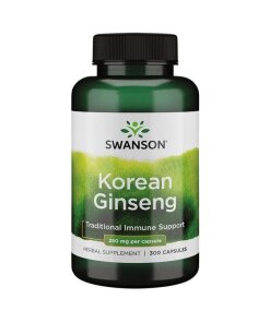 SWANSON Ginseng - ¯eñ-Szeñ 250mg 300 kaps