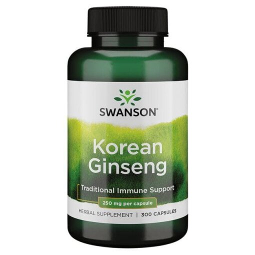 SWANSON Ginseng - ¯eñ-Szeñ 250mg 300 kaps