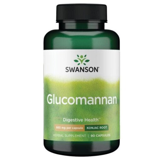 SWANSON Glucomannan 665mg 90 kaps